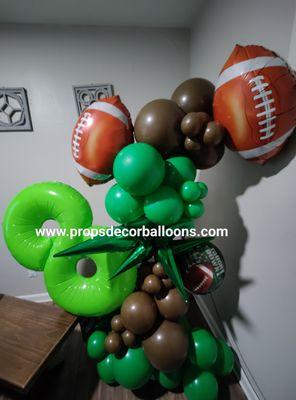 P.D.B.'s, SHOW STOPPING "BIRTHDAY BALLOON THEMED CRAZY TOWER" (delivered right to front door)