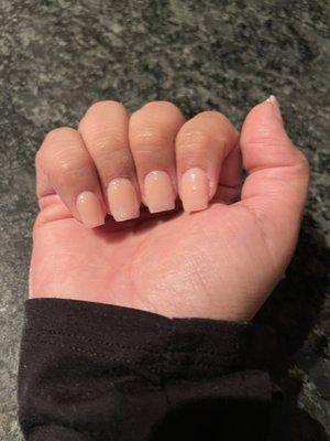 All nails look different sizes and different thicknesses