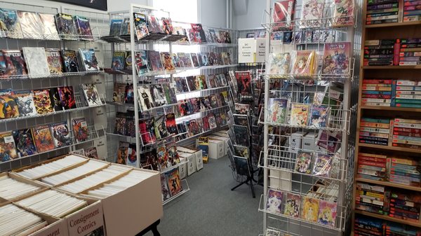 One of the comics rooms.