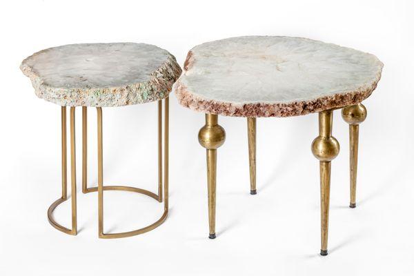 Beautiful Geode Tables