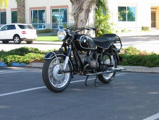 Ready to ride and have fun, back to the way it looked when he first got it in 1967