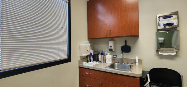 Very clean exam rooms!