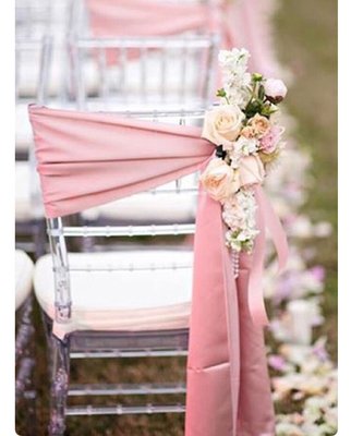 Wedding ceremony chairs