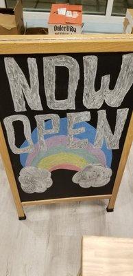 Now open! Mon-Sat noon to 10p, Sunday noon to 9pm