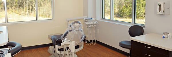 Our private treatment rooms were designed just for our patients.