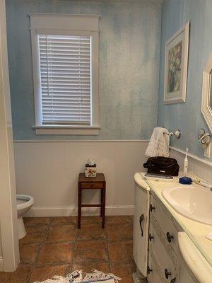 Bathroom in Butterfly Room