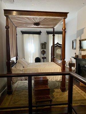 The Gentleman's Bedroom of the 1850 House of the Louisiana State Museum