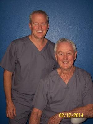 Dr. Ben Butler and Dr. Nelson Butler