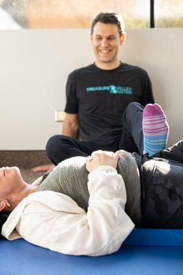 Release Low Back Pain, Hip Pain, Sciatic Pain, and even Plantar Fasciitis with Hip (TFL) Focused Rosstier Stretches