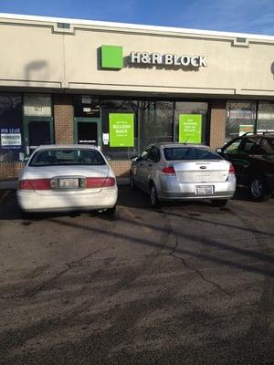 Front view of H&R Block