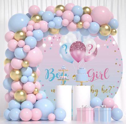 Gender reveal decorations