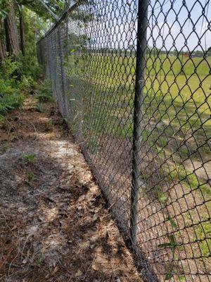 Stop that brush from destroying you fence and call us!!