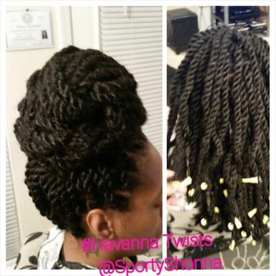 Havanna Twists, installed by @SportyShonna www.styleseat.com/sportyshonna