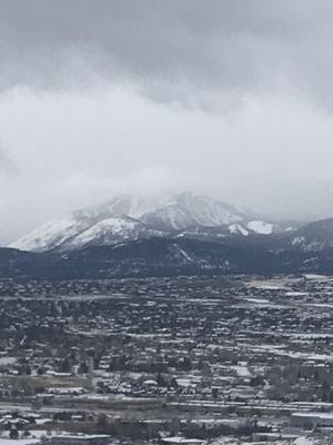 From the lookout toward Slide Mountain