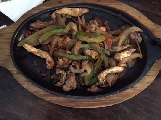 Steak & chicken fajita