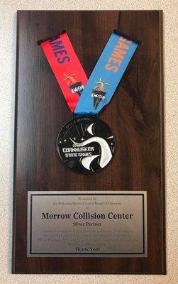 Supporting our community. Nebraska Sports Council Silver Partner third year in a row.