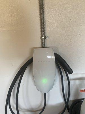 Tesla Wall Connector installation