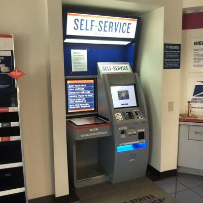 Self-Service machine is very convenient