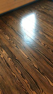 Pine floor