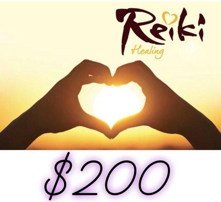 Price for Reiki session