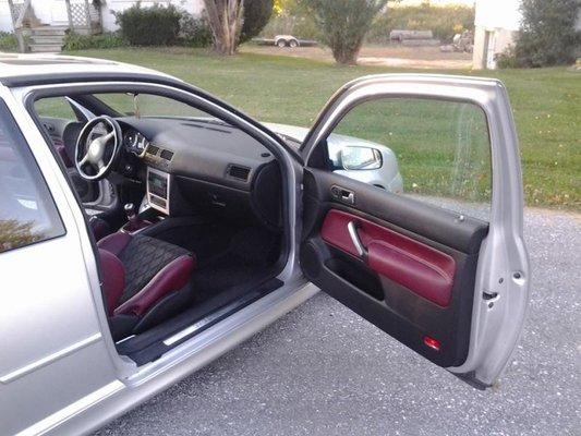 R32 Interior by All Day Upholstery