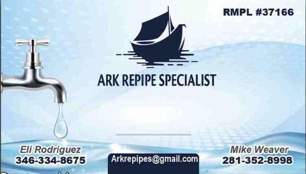 Ark Repipe specialist