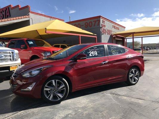 2016 Hyundai Elantra Limited W/ 13k miles and under factory warranty!