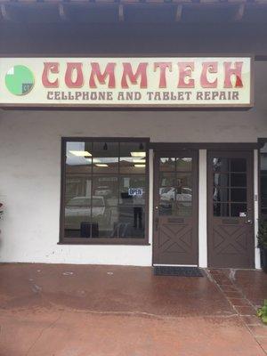 Visit Commtech to repair your device