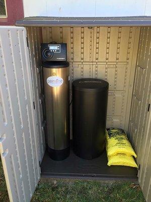 We also do water softeners!