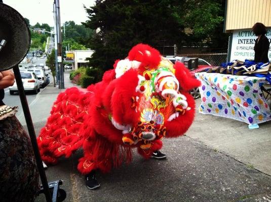 Lion Dance @ grand opening event