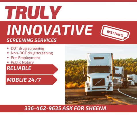 Truly Innovative Screening Services