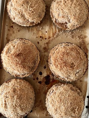 Salted Caramel Dutch Apple Mini Pies!