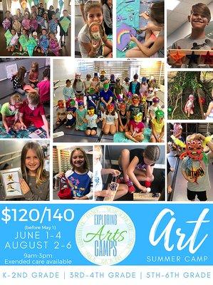 Summer Camp- Art ages 6-12