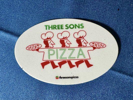 Three Sons Pizza logo