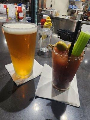 Airport bound. IPA Bloody Mary  #UrbanCraft