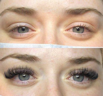 Hybrid lash extensions