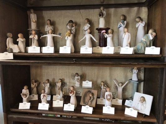 We keep Willow Tree figurines for that gift that says it all.