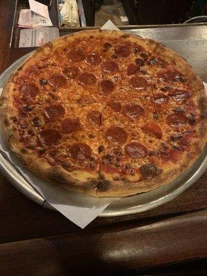 Pepperoni pizza