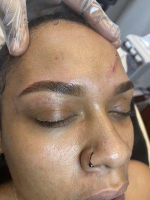 Brow Wax and Tint