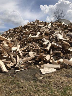 Seasoned firewood