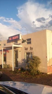 The only place to get liquor in Marfa.