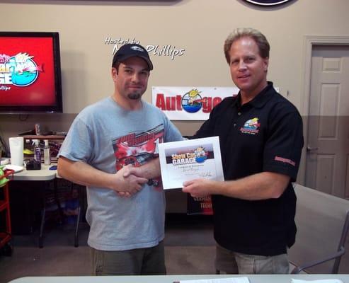 Certification from expert Mike Phillips - Autogeek University - Stuart FL