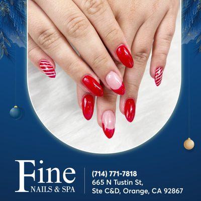 If you're looking to celebrate the New Year right, you have to spruce up your nails. 
Your manicure will last a lifetime with us!
ℬ