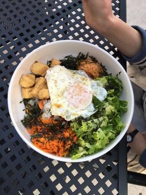 Self-created rice bowl.