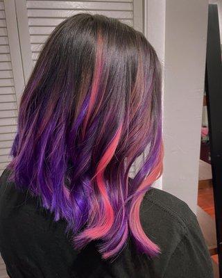 After! Loving the beautiful colors, cut & styling