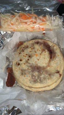 Bean & cheese pupusa