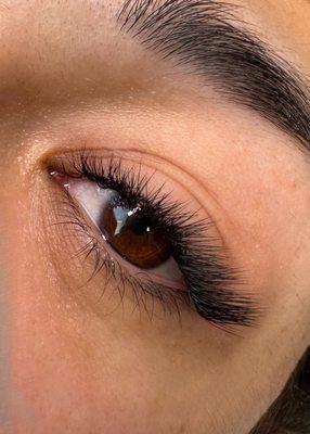 2D eyelash extensions $140