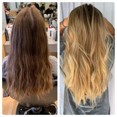 Balayage Transformation by Meg