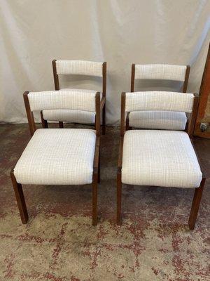 Dinning chairs reupholstered