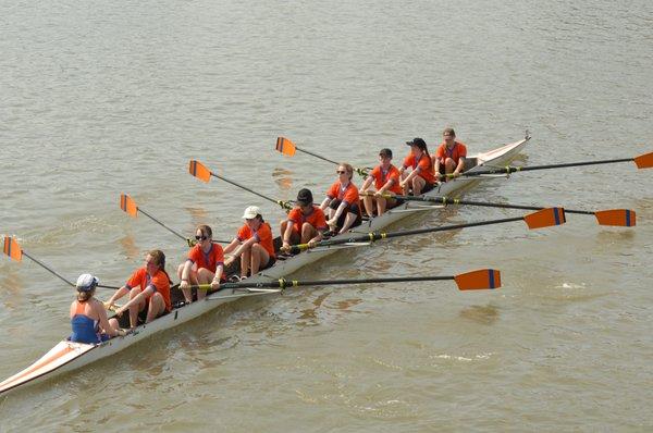 Rowing on the Christina River